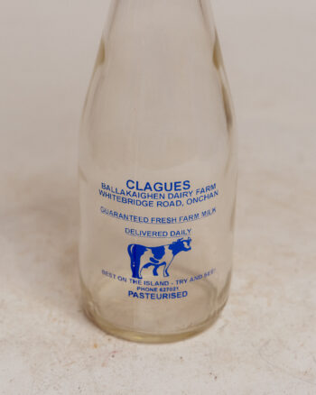 GB316 Clagues Milk Bottle