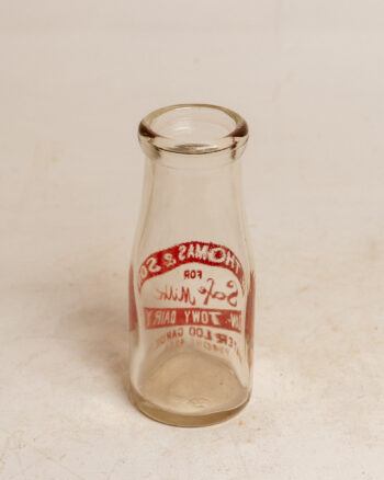 GB309 W. Thomas Milk Bottle
