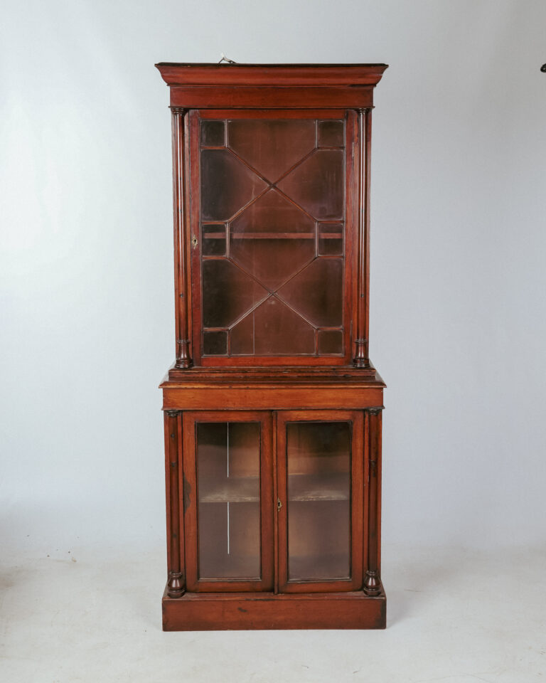 Victorian Mahogany Bookcase with Astral Glazed Doors