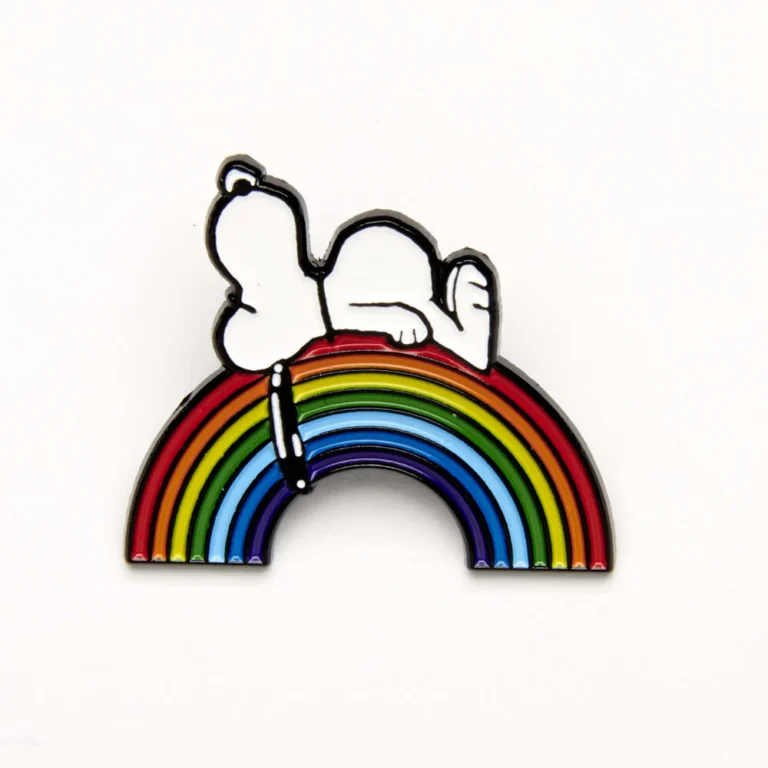 Peanuts Enamel Pin - Snoopy Rainbow