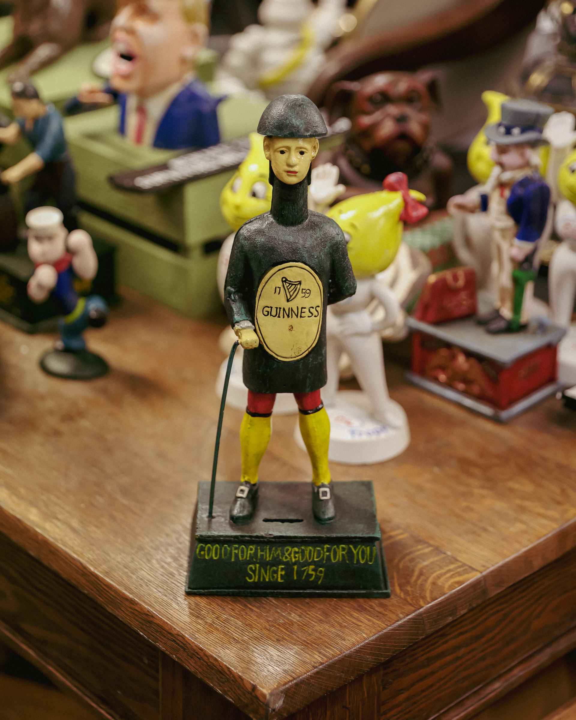 Cast Iron Guinness Figure