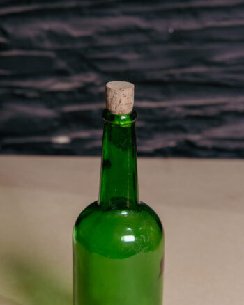GB139 Antique Green whiskey Bottle