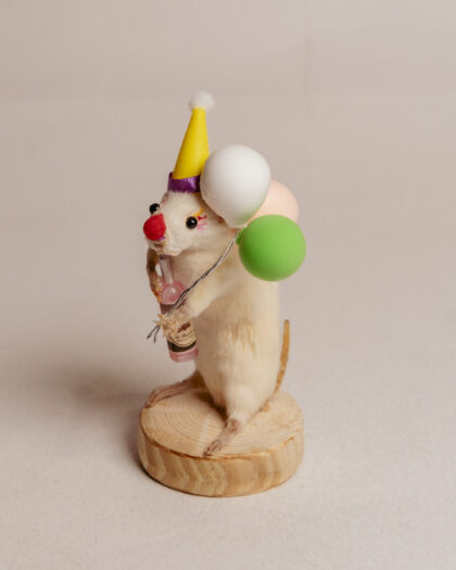 TD349 Party Clown Mouse - On The Square Emporium