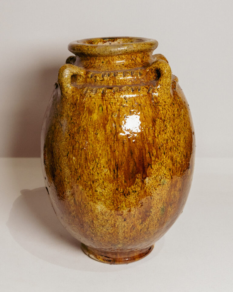 Tamegroute Olive Jar - Moroccan Pottery