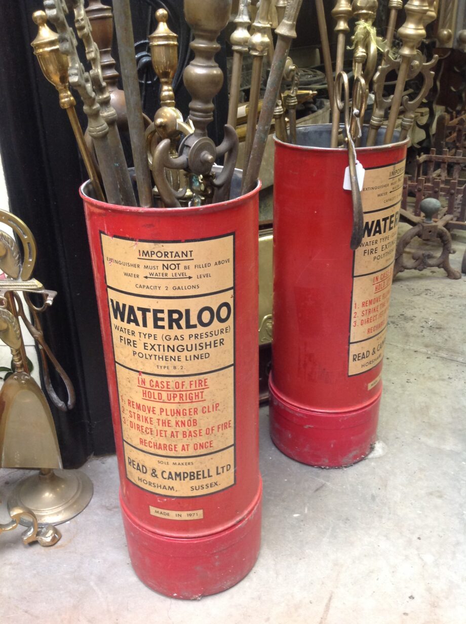 A repurposed fire extinguisher