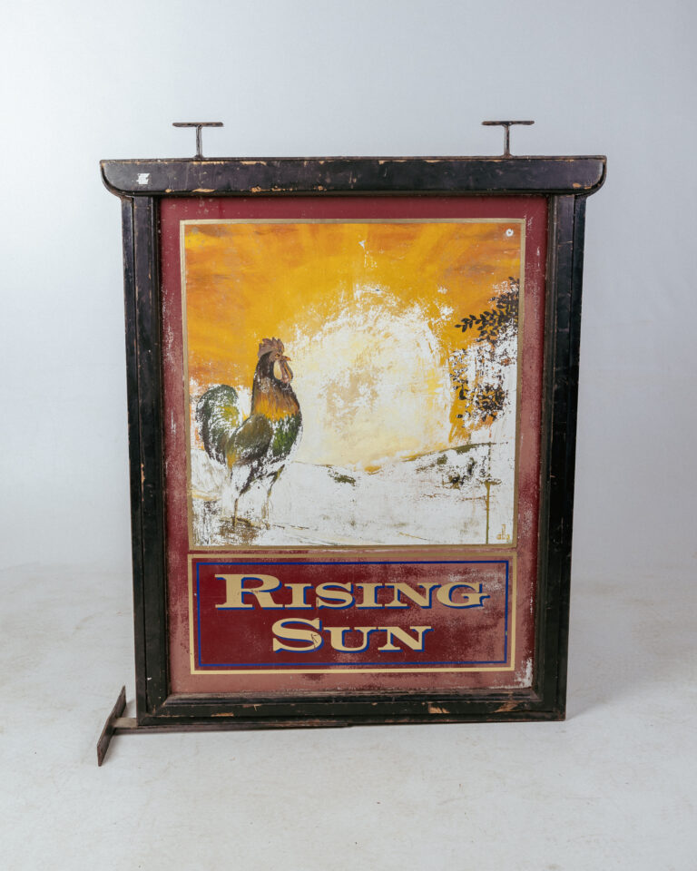 Large Rising Sun Pub Sign