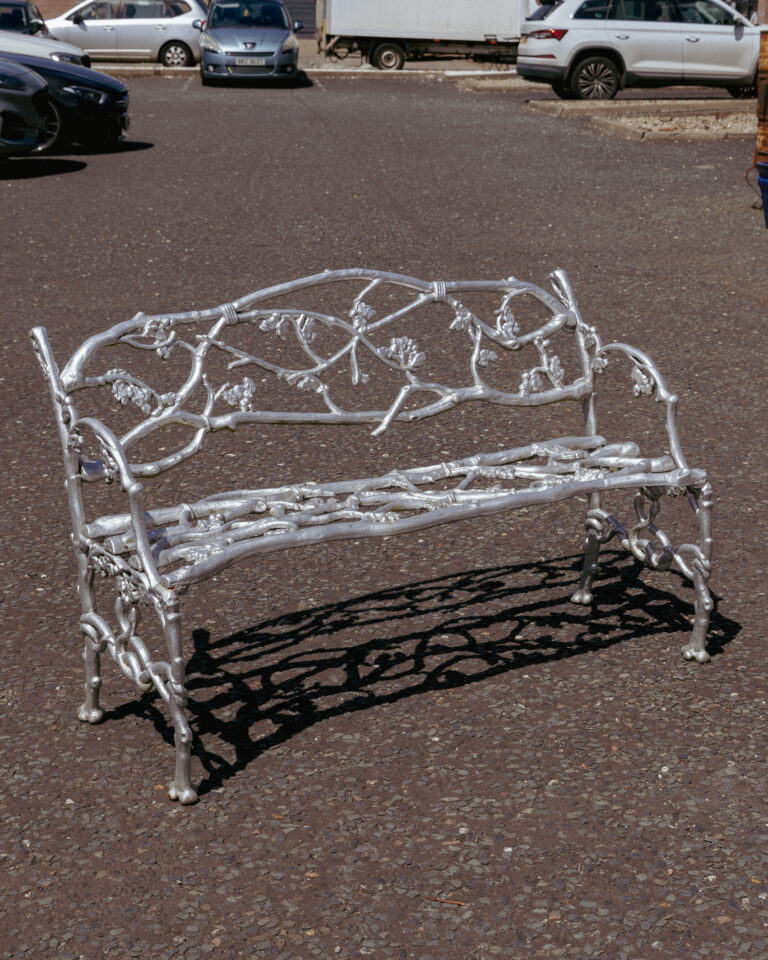 Victorian Cast Iron "Twig" Garden Bench