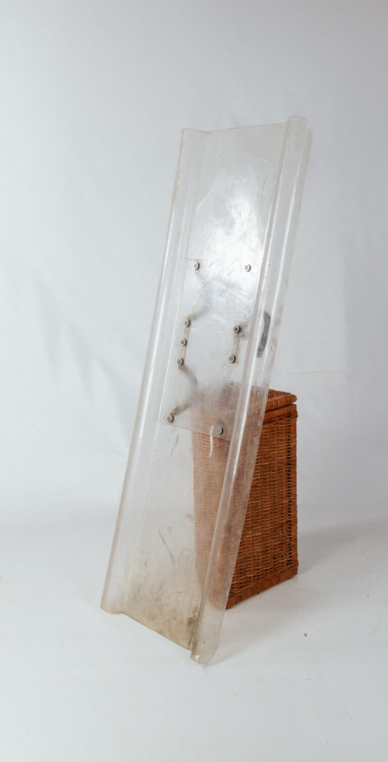 6ft High Clear Riot Shield