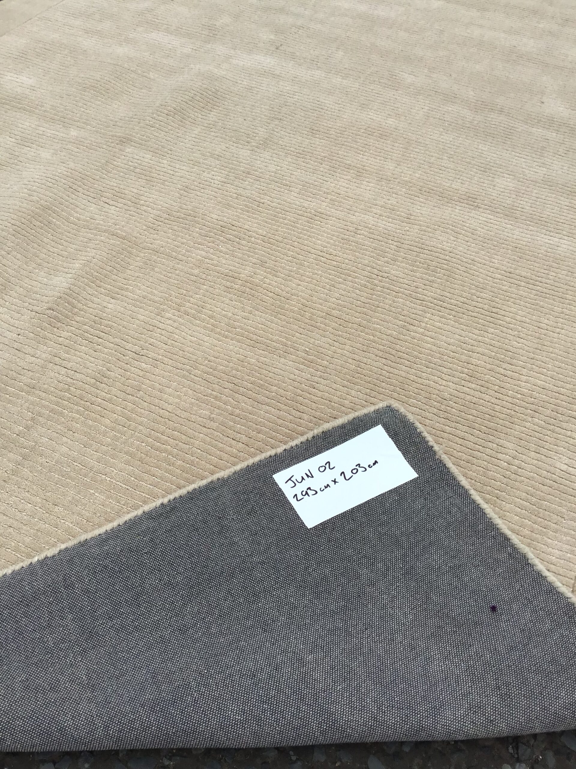 JUN02 Indian 100% Wool Rug