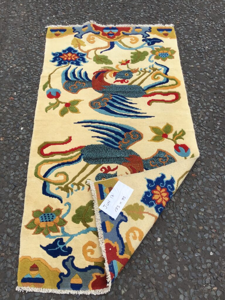 JUN17 Unique Full Pile Chinese Rug