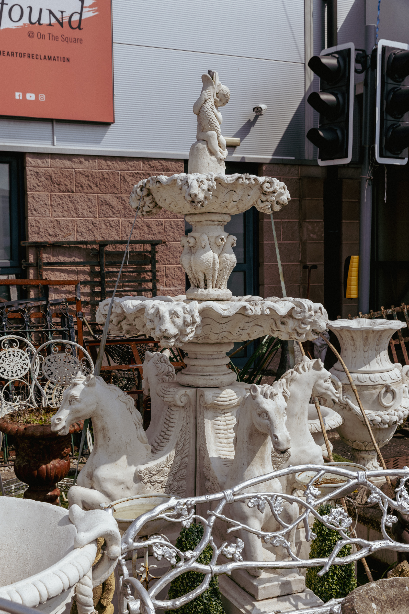 Huge Portuguese Stone Fountain