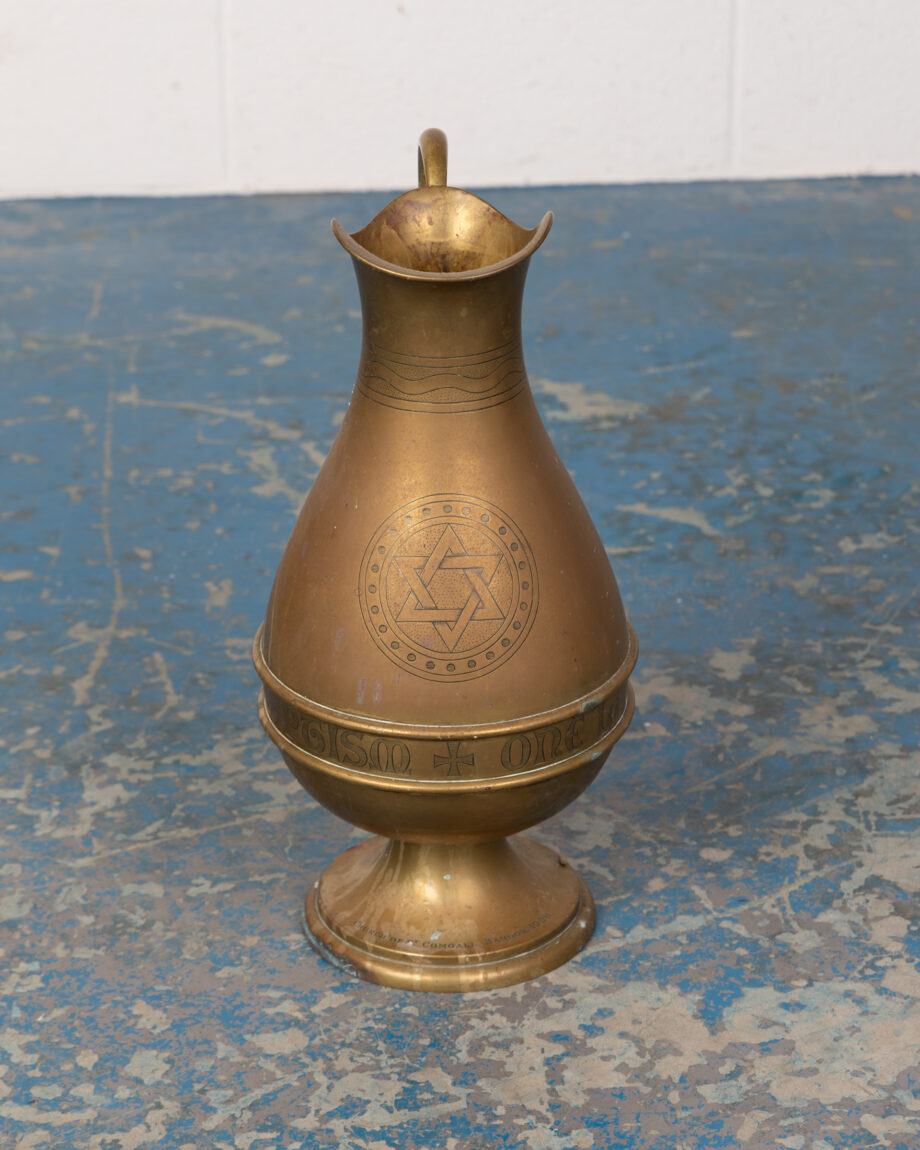 Brass Jug from St Comgall Church in Bangor