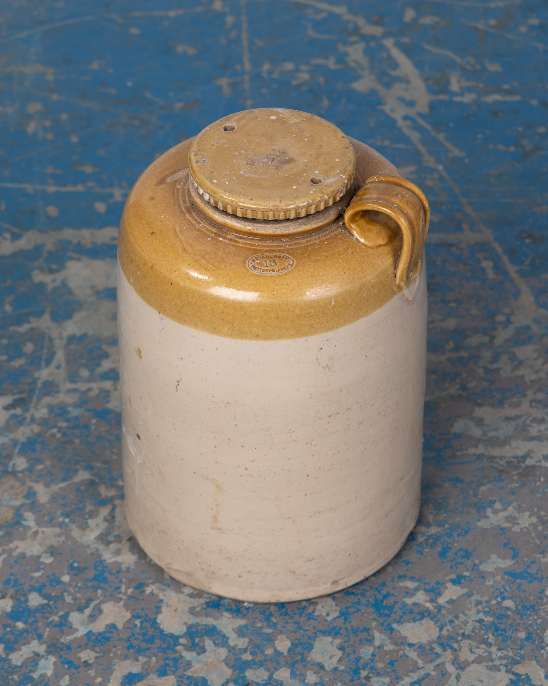 Govancroft Stoneware Flagon with Lid