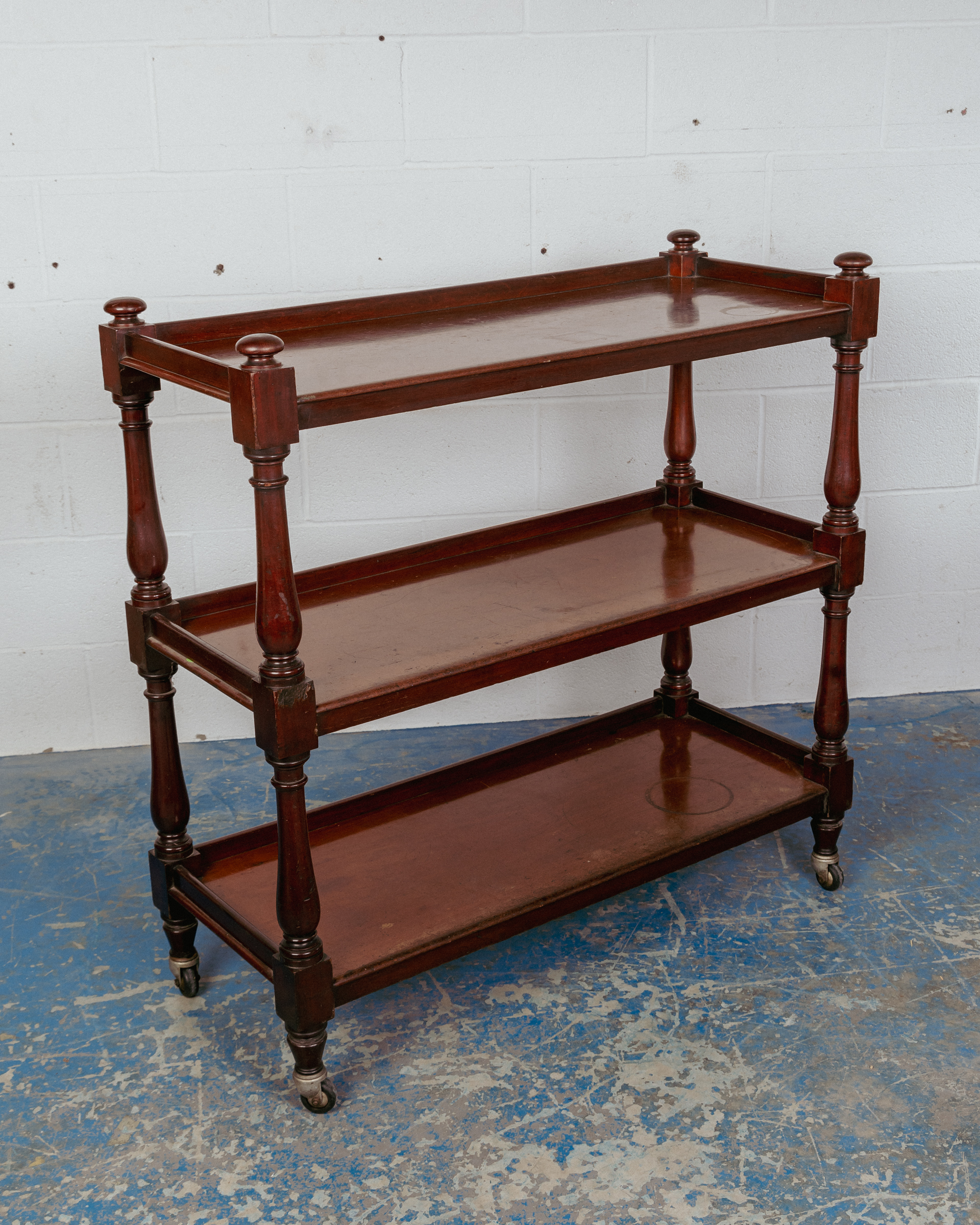 c1900 Mahogany Dumbwaiter / Buffet