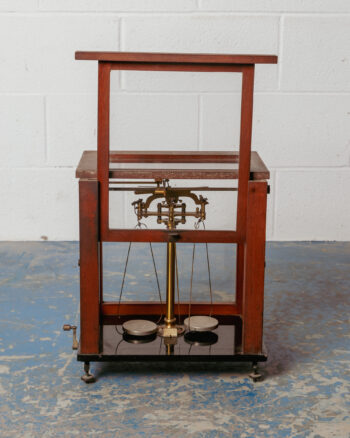 1920s Cased Lab Scales