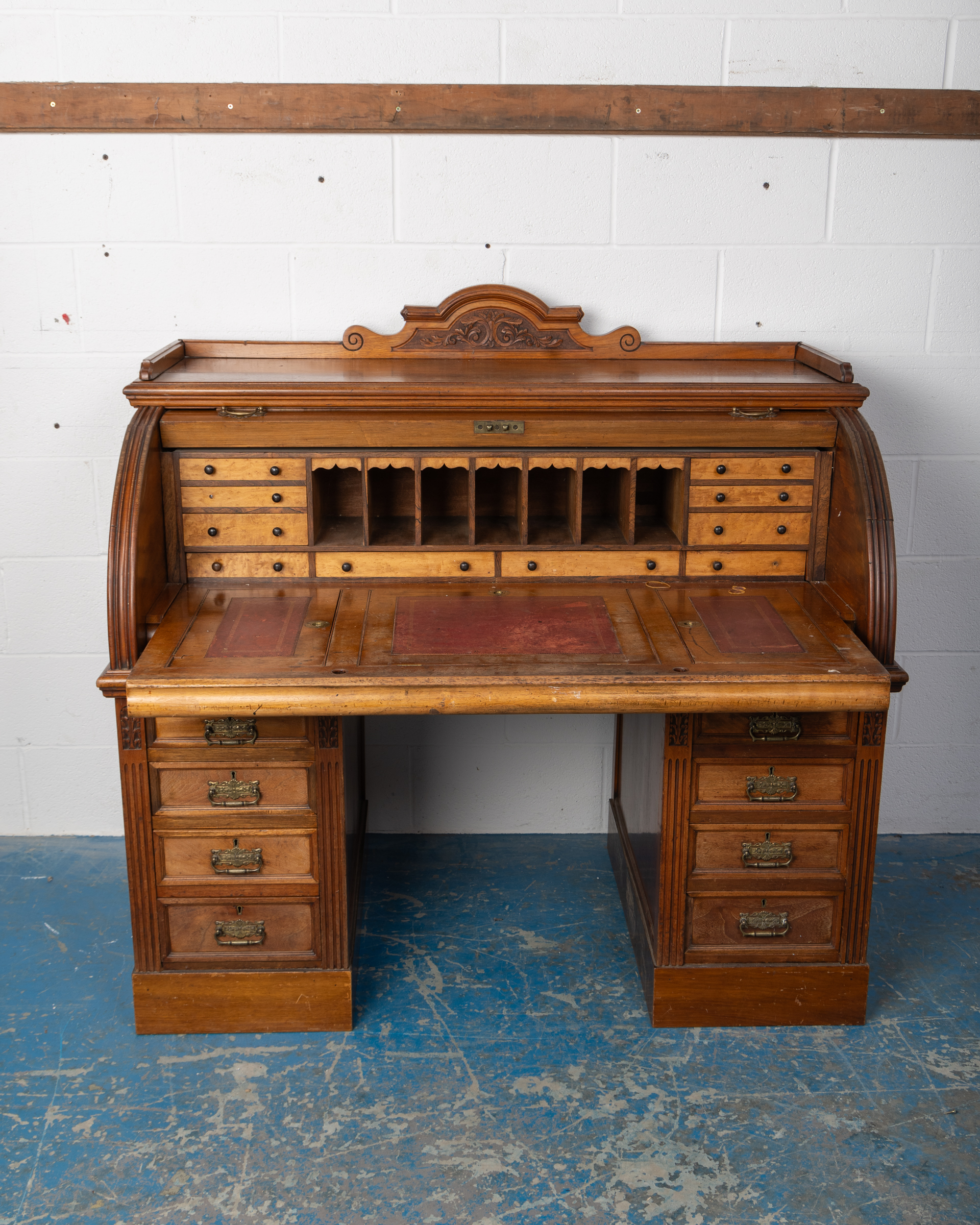 Victorian Roll Top Desk