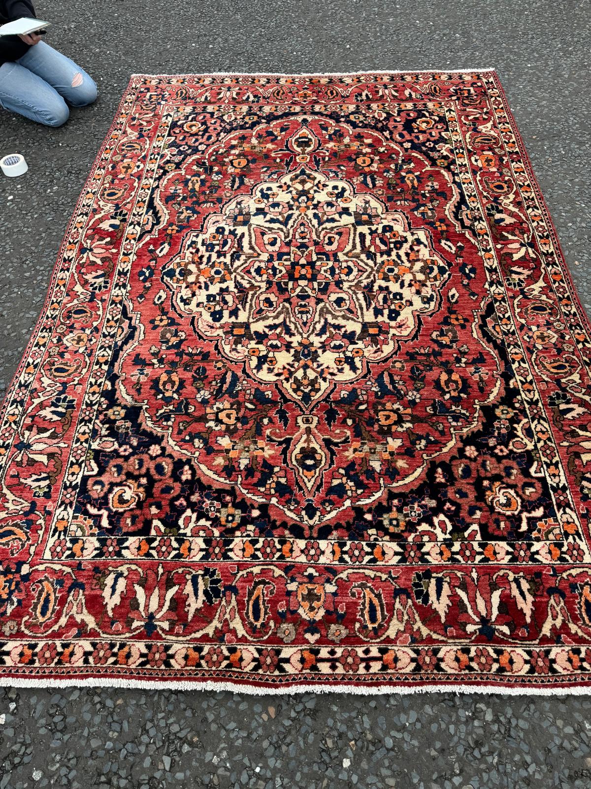 Woven Full Pile Bakktiar Persian Rug – AUG08