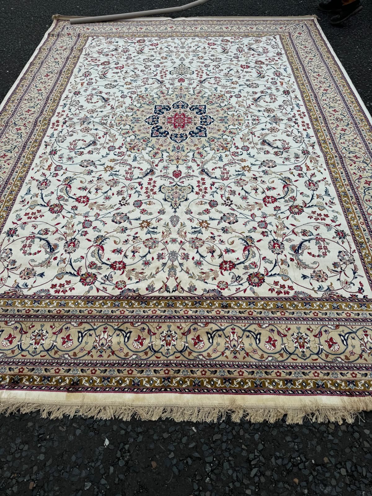 Ivory Cashmere Carpet- AUG14