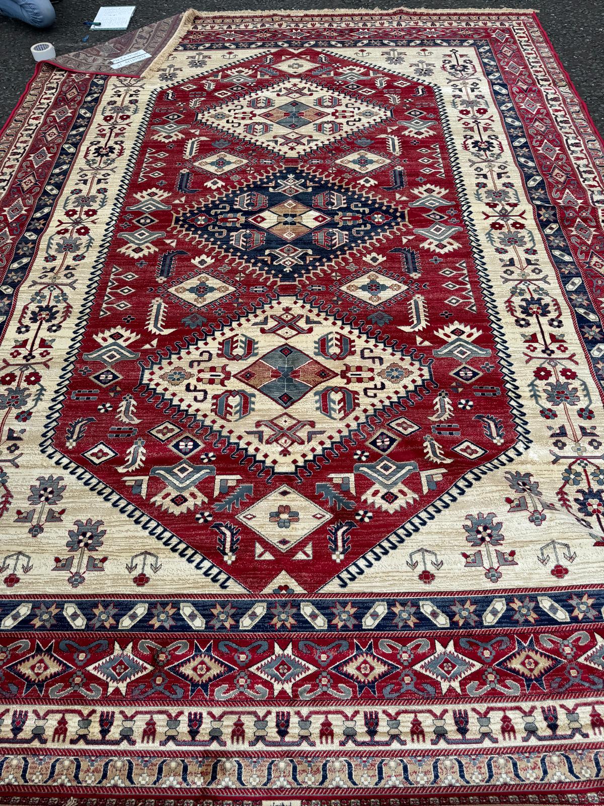 AUG15 Multicoloured Cashmere Carpet