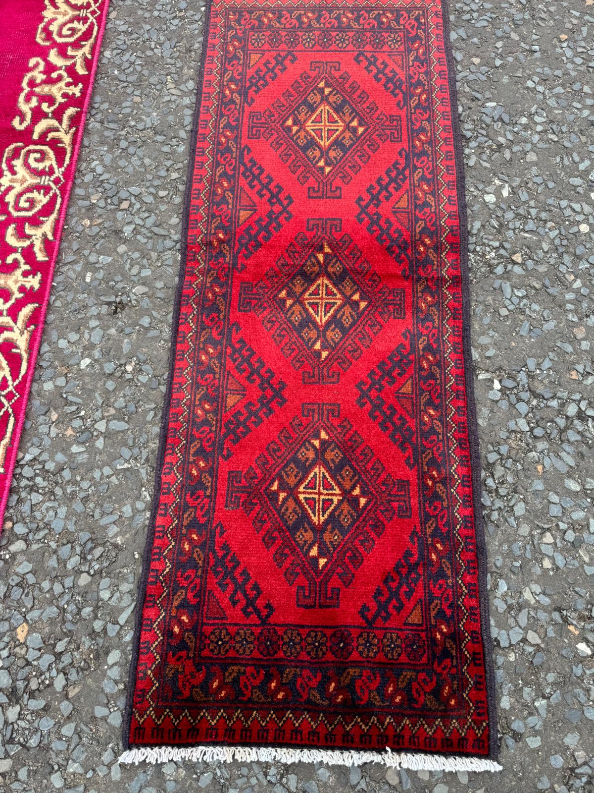 AUG23 Red Afghan Runner