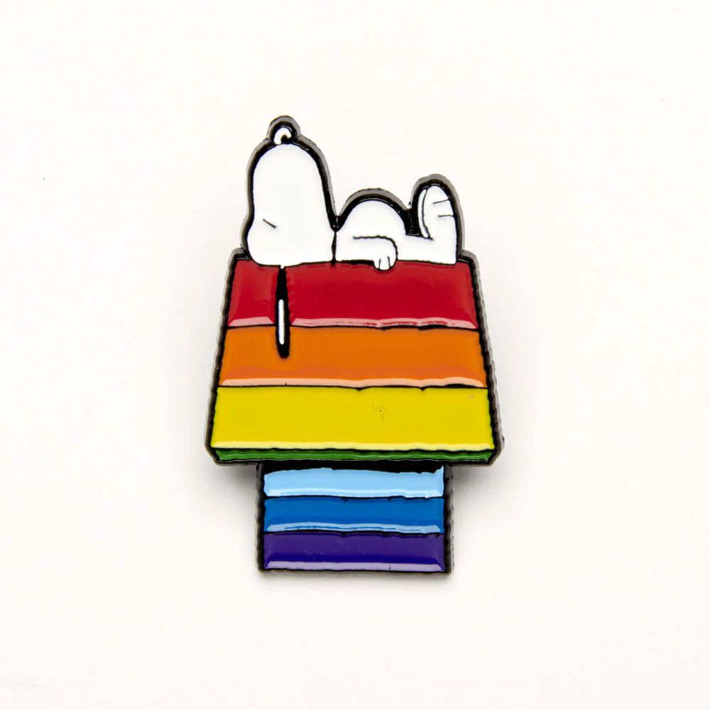 Peanuts Enamel Pin – Rainbow House