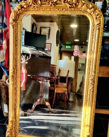 Large Ornate Gilt Mirror