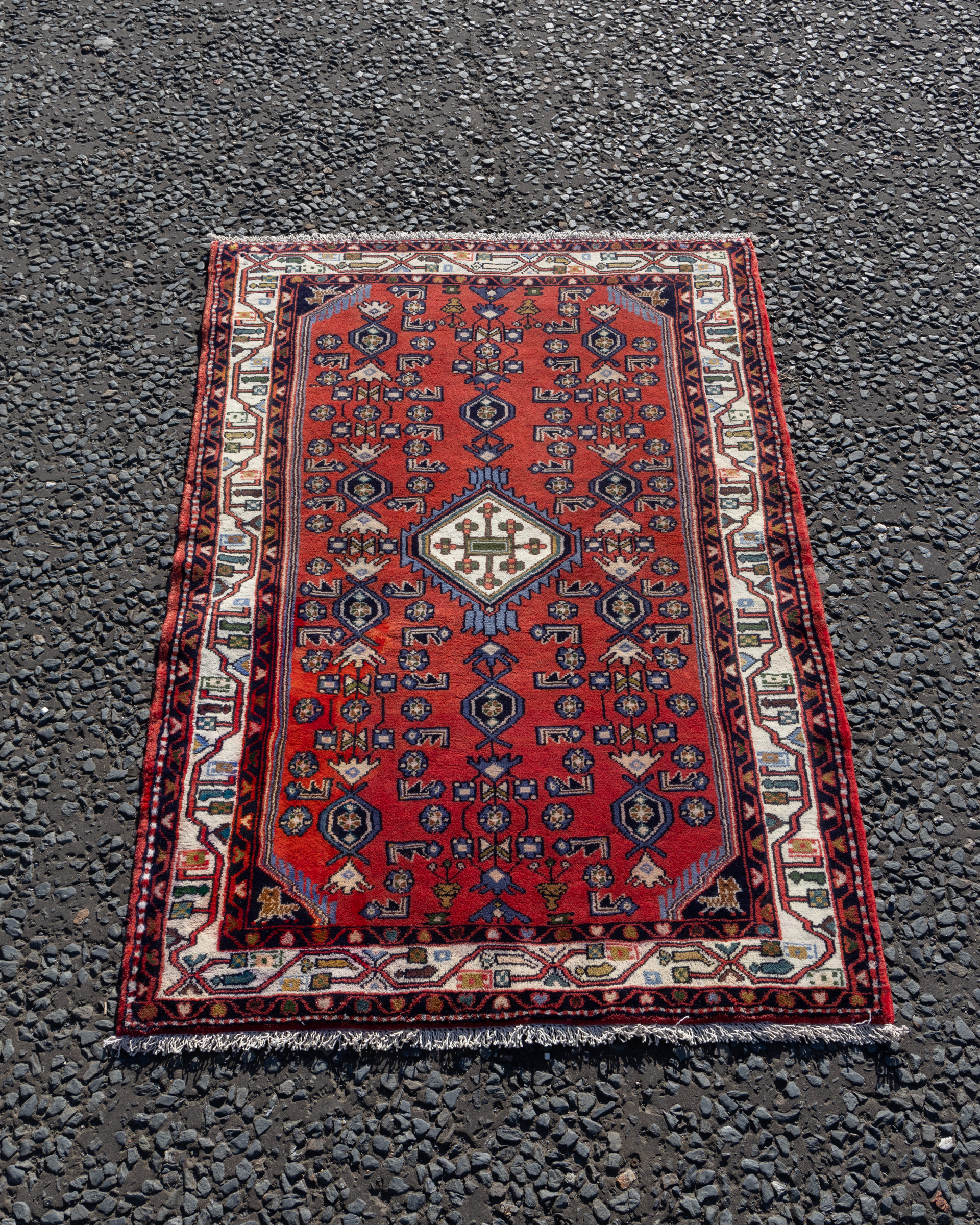 OCT13 Persian Hamadan Village Rug