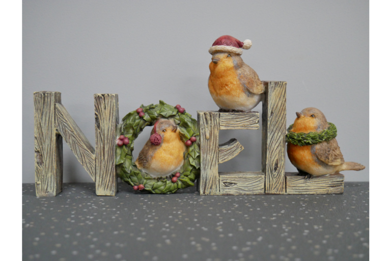 Noel Decoration with Robins