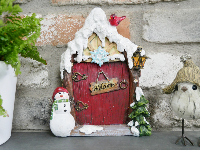 Decorative Christmas Fairy Door