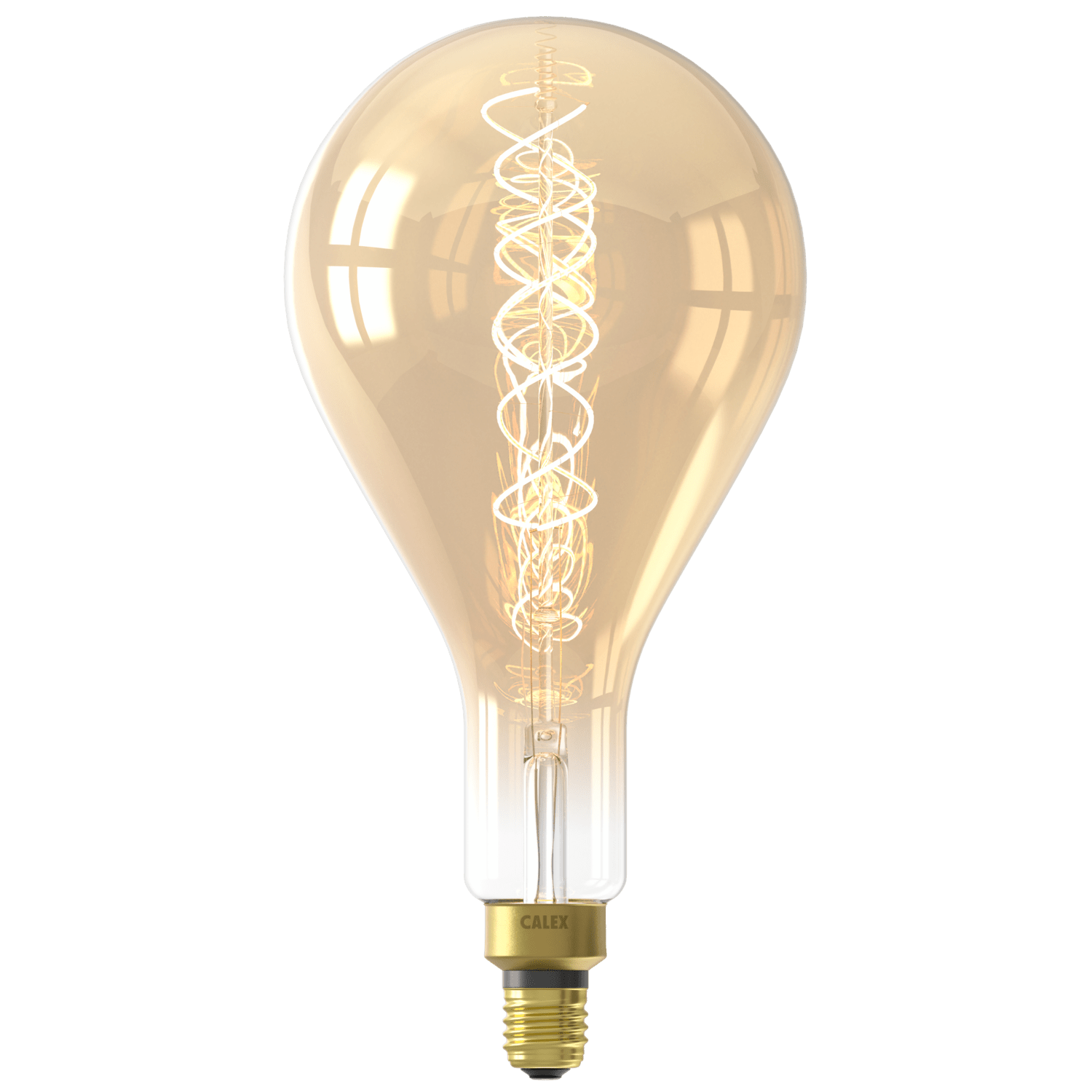 Calex Splash Spiral Filament LED Bulb E27 – Gold