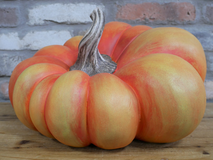 Decorative Large Pumpkin Sculpture