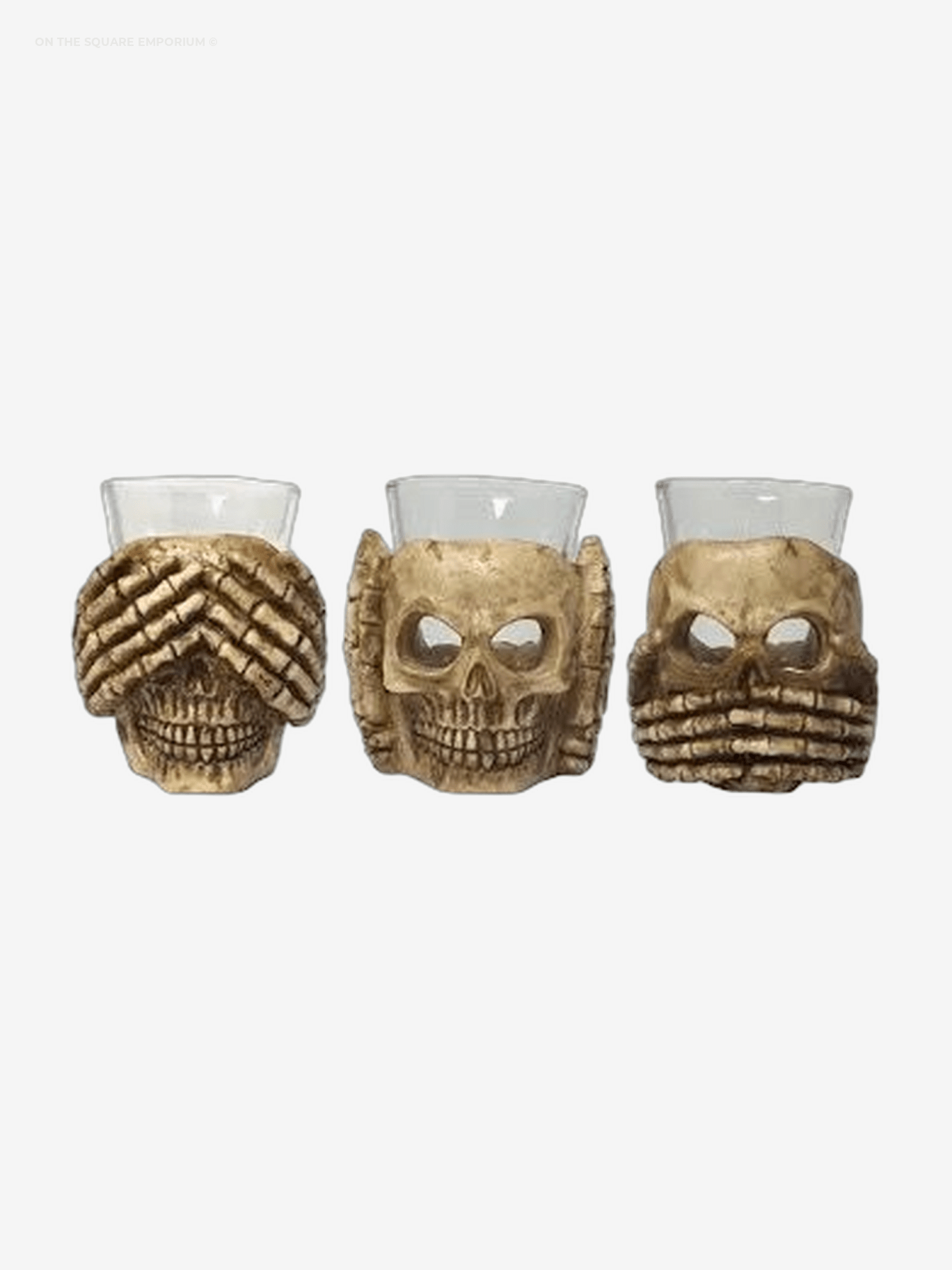 Drink No Evil Shot Glasses