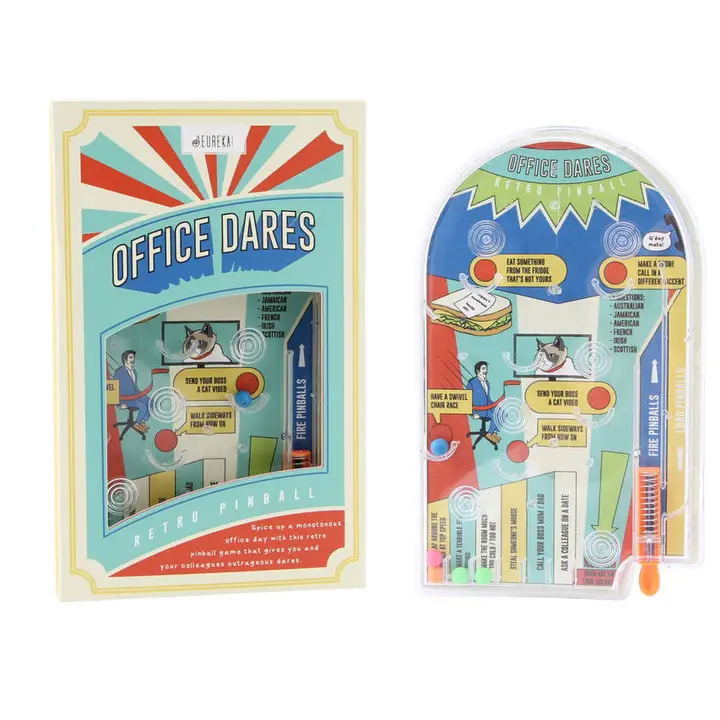 Eureka ‘Office Dares’ Retro Pinball Game