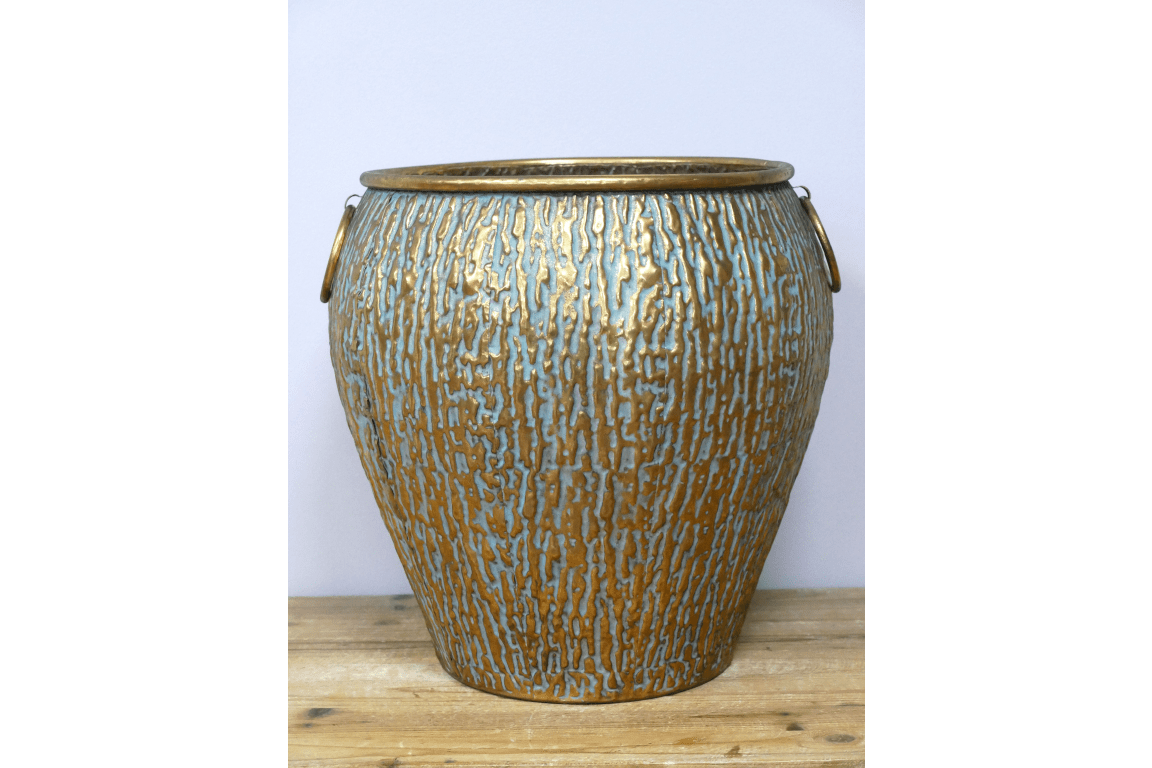 Copper Textured Planter