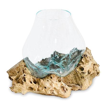 Naturale Root with Glass Bowl (Extra Large)
