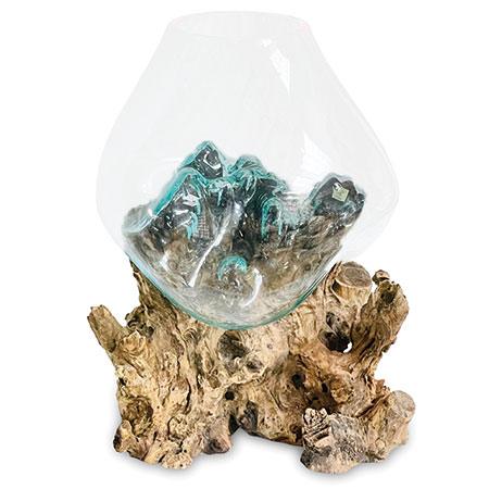 Naturale Root with Glass Bowl (Extra Extra Large)