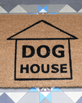 Dog House Doormat