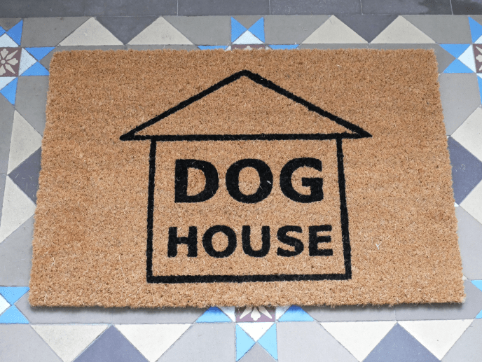 Dog House Doormat