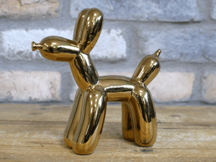 Gold Balloon Dog