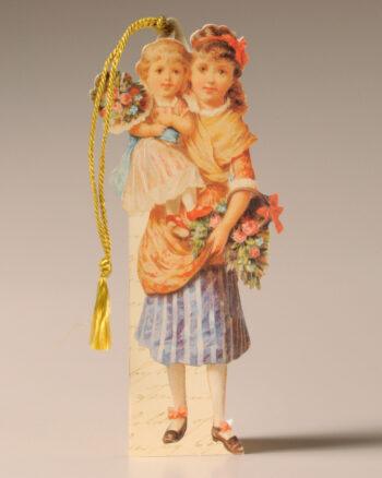 Victorian-Style Bookmark Christmas Card – Choice of Design
