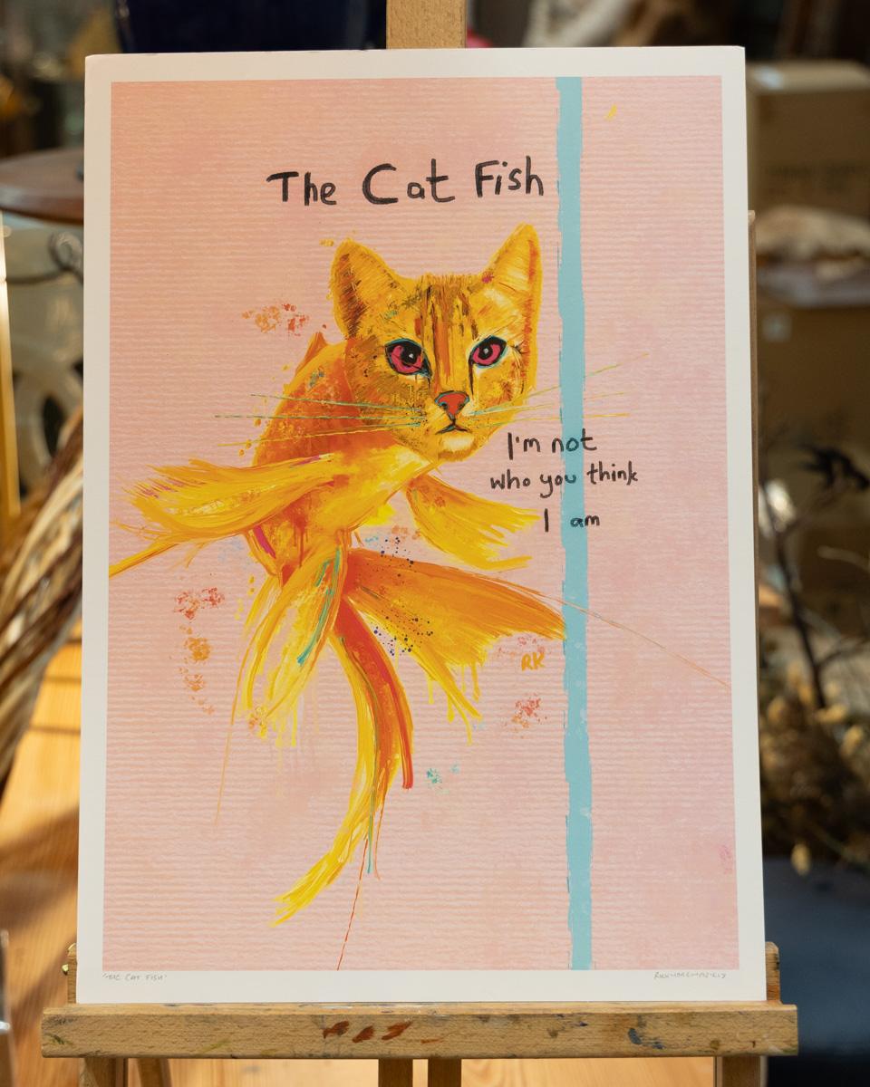 The Cat Fish – Print by RickyDrewAPiccy