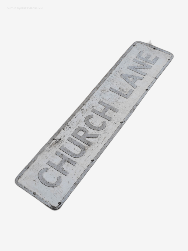 Street Sign - Church Lane