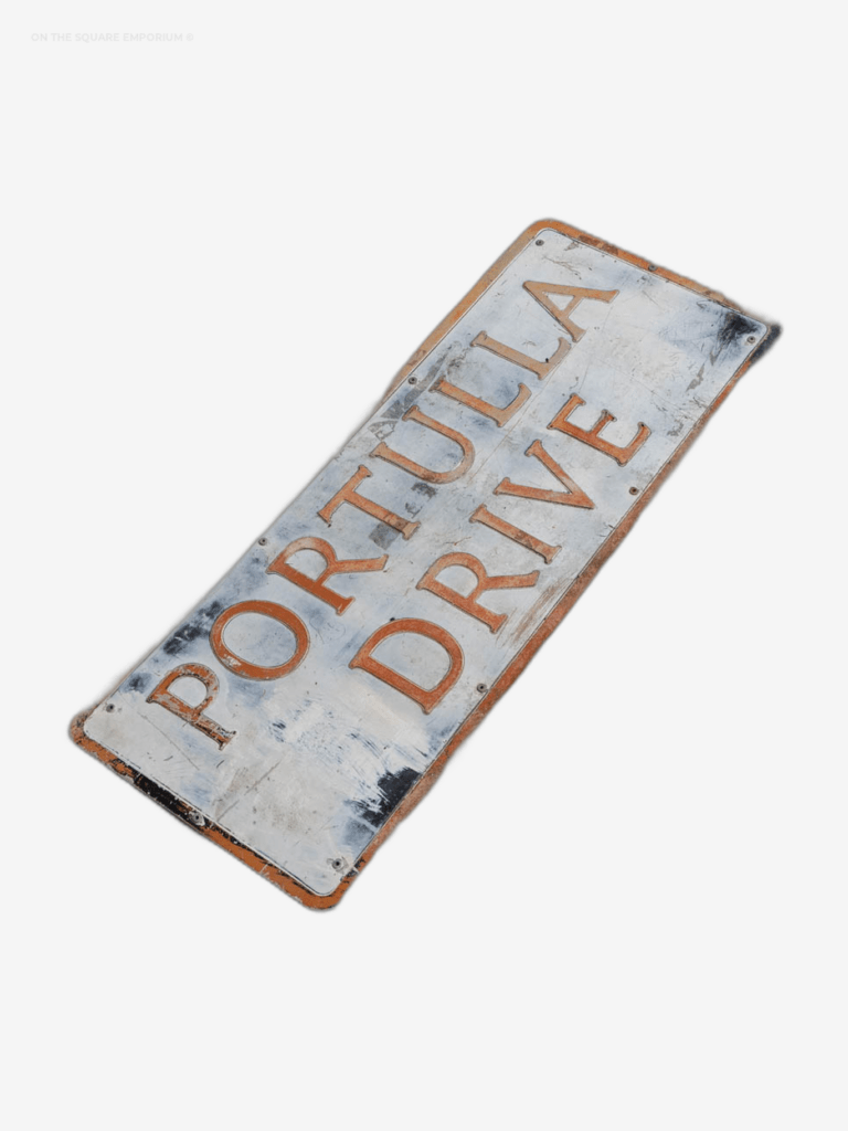 Street Sign - Portulla Drive