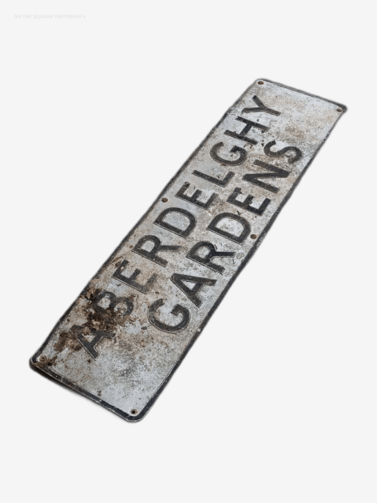 Street Sign - Aberdelghy Gardens