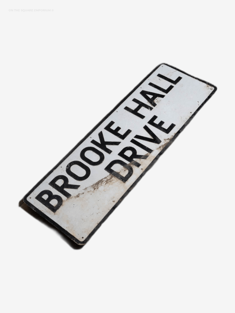 Street Sign - Brooke Hall Drive