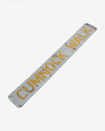 Street Sign – Cumnock Walk