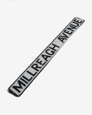 Street Sign – Millreagh Avenue