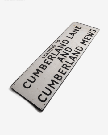 Street Sign – Cumberland Lane