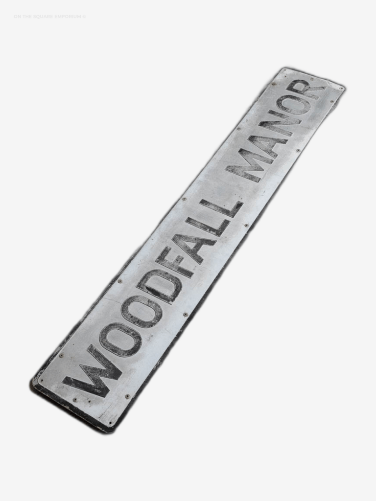 Street Sign - Woodfall Manor