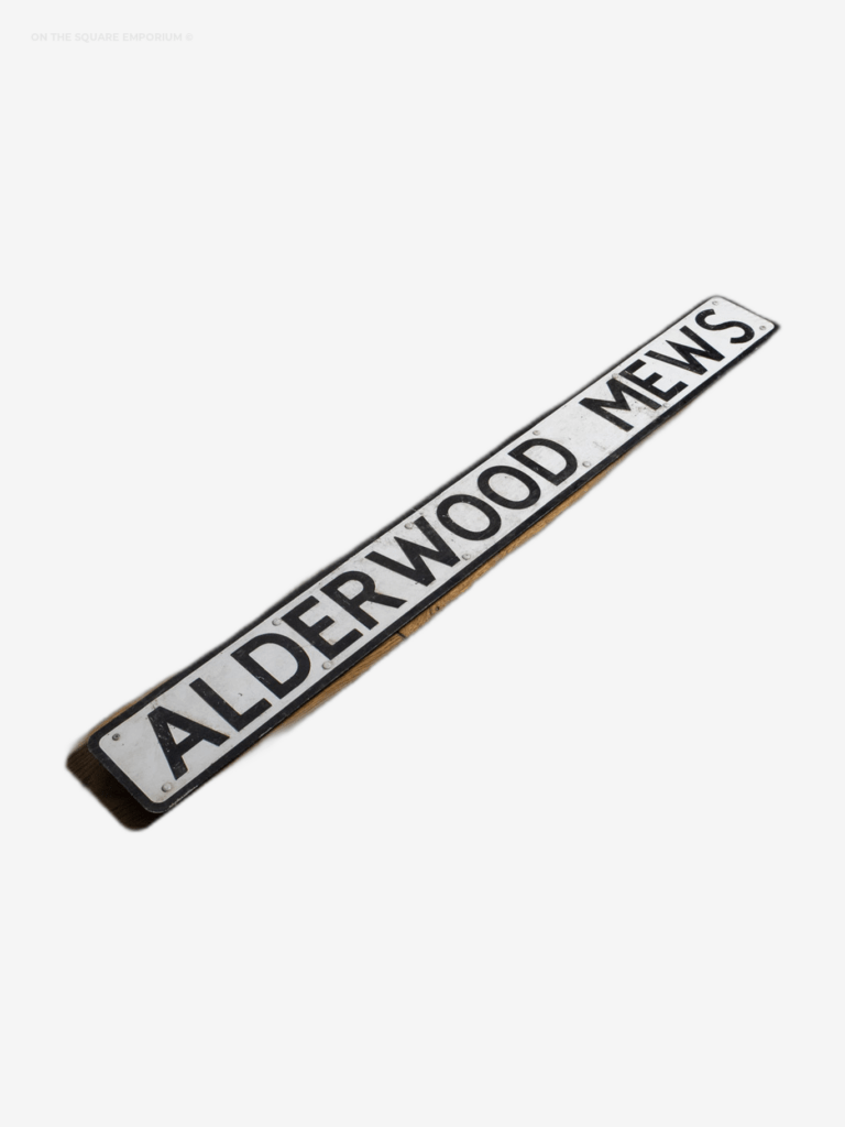 Street Sign - Alderwood Mews